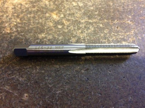 1/4&#034;-32 GH3 HIGH SPEED STEEL  4 FLUTE PLUG TAP MADE IN USA