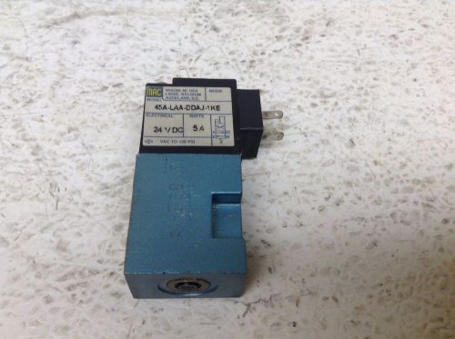 MAC 45A-LAA-DDAJ-1KE 24 VDC Pneumatic Solenoid Valve 45ALAADDAJ1KE