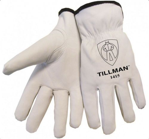 Tillman 1415 Unlined  Top Grain Goatskin Drivers Gloves, Medium