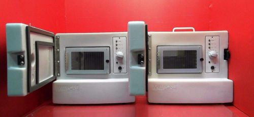 **LOT OF TWO** Millipore Cat Number XX6310000 Portable Incubator (POWER TESTED)