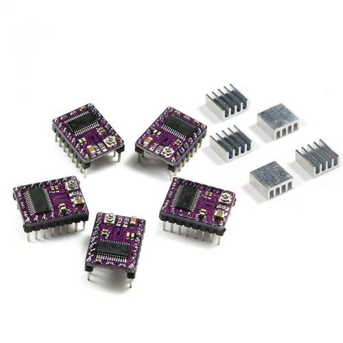 5pcs Pololu DRV8825 with heatsink stepper driver for RepRap Prusa Mendel control