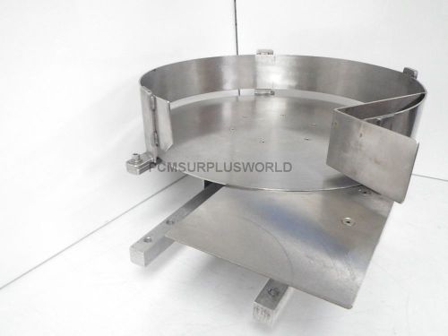 Accumulation Table, Turn, Transfer, Rotary Feed Table (Used and Tested)