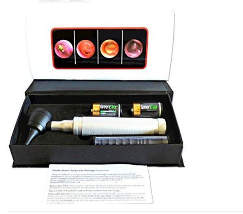 Dr Mom Led Pro Otoscope Professional Full Size With Our Largest Diameter Op Lens