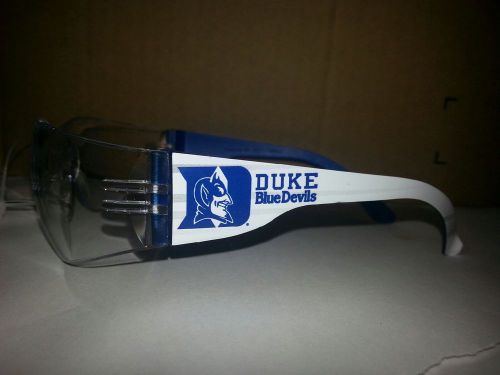 NCAA Duke Blue Devils safety glasses clear lens blue frame ANSI Z87.1/CSA Z94.3