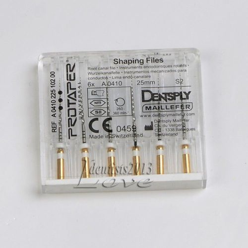 Bid Dentsply Universal Maillefer Protaper Shaping Rotary Files S2-25MM Dental LS