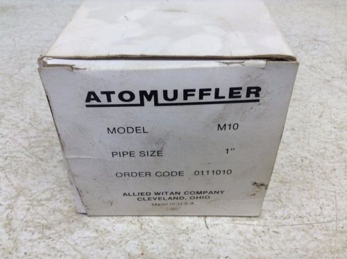 Atomuffler model 10 m10 44aw56 pneumatic muffler silencer new for sale