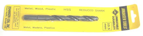 10.5mm 1 piece Twist Drill bit Metric High speed steel cutting hs hss 10.5 mm