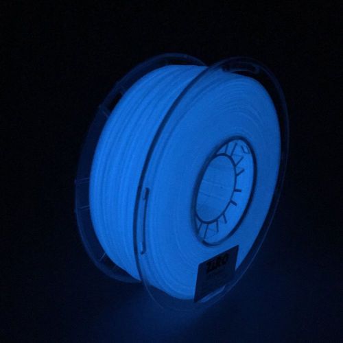 Ziro 3d printer filament pla 1.75mm glow in the dark color series 1kg(2.2lbs), for sale