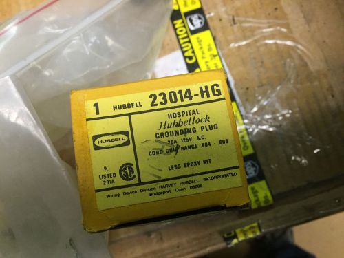Hubbell 23014-HG hospital grade locking plug
