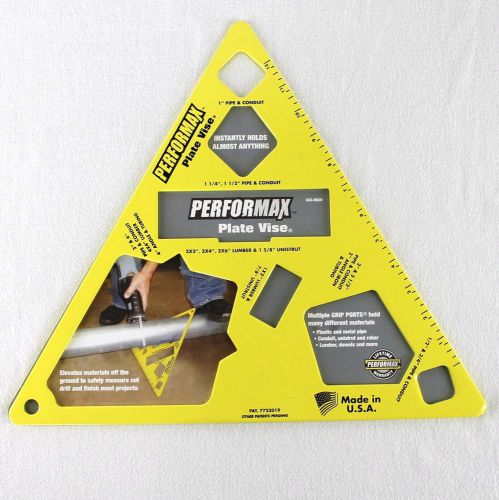 Performax tri-vise triangle plate vise yellow board lumber pipe conduit holder for sale