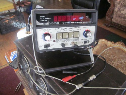 Sencore lc53 z meter 2 capacitor- inductor analyzer for sale