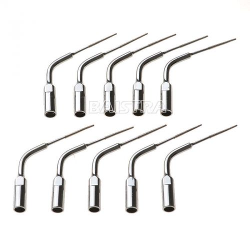 10X Dental Ultrasonic Scaler Endodontics Tip ED5D Fit DTE Satelec Handpiece