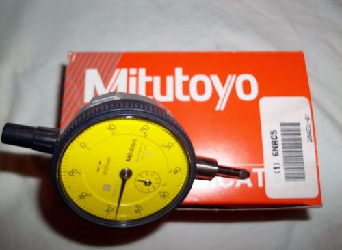 Mitutoyo Continuous Reading Dial Indicator, AGD 2, 2.240&#034; Dial Size, 0 to 10mm R