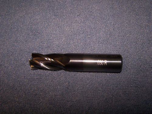 RESHARPENED 3/4&#034; SOLID CARBIDE CENTER-CUTTING 4 FLUTE ENDMILL- MACHINIST