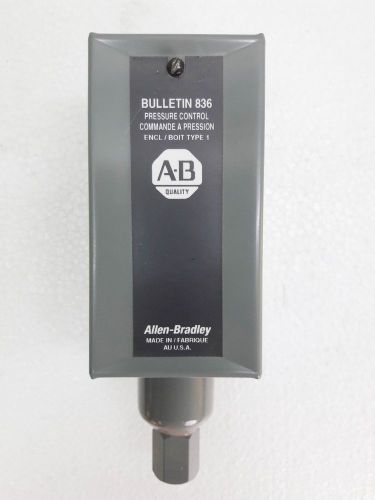 ALLEN BRADLEY BULLETIN 836 PRESSURE CONTROL