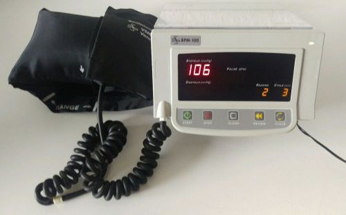 VSM BPM-100 Automated Blood Pressure Monitor w/ Large cuff and power supply