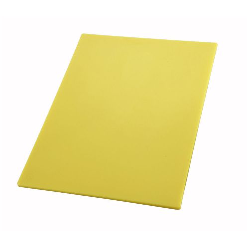 Winco cbyl-1824, 18x24x0.5-inch cutting board, yellow for sale