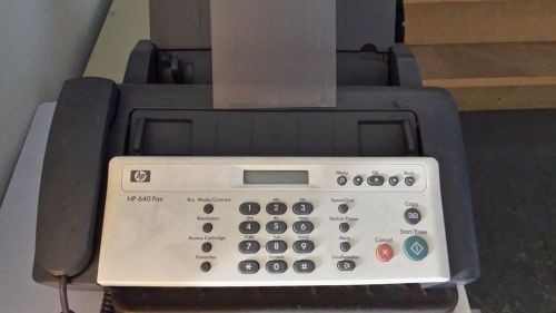 HP 640 fax