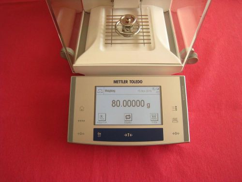 Mettler-toledo xs205 analytical semimicro balance scale 81.00000g / 220.0000g for sale