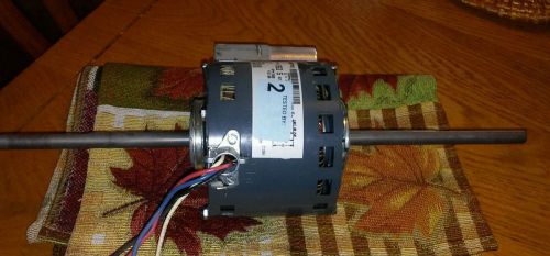 GENTEQ 5KCP29FK 4953 S 1550 RMP  1/6 HP ELECTRIC MOTOR 277 VOLT DOUBLE SHAFT