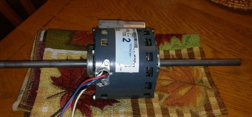 GENTEQ 5KCP29FK 4953 S 1550 RMP  1/6 HP ELECTRIC MOTOR 277 VOLT DOUBLE SHAFT