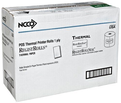 National Checking 7313SP 200 Length x 3.13 Inch Width 1 Ply White Thermal 3 of