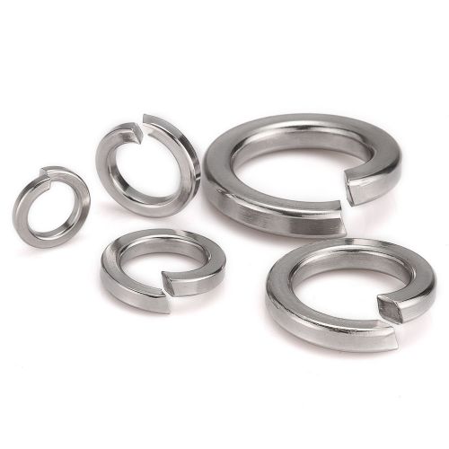 New 304 Stainless Steel Spring Washers Rectangular Section - SQ Washers M1.6-M30