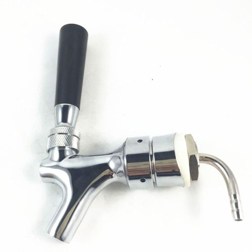 Homebrew kegerator Dispenser,Beer Faucet Tap chrome plating with plastic handle