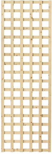 New Heavy Duty Above Ground Stainable Paintable Wood Square Lattice Screen Decor