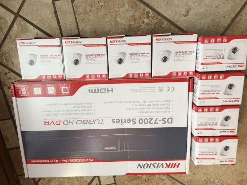Hikvision DVR and 8 Camera System With 500 GB Hard Drive
