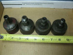 Vintage Hit &amp; Miss Engine Oilers Grease Cups 4