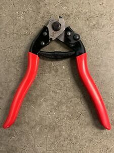 Muzata 8&#034; Cable Cutter Stainless Steel Wire Rope Bicycle Tool Deck Railing
