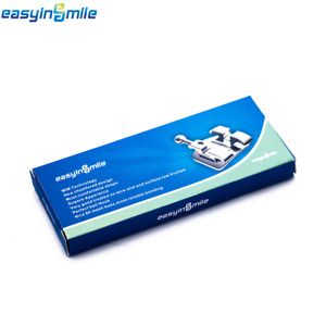 Easyinsmile orthodontic brackets 018 mini 1 pack of 20 Braces 0.18 3,4,5 W/Hooks