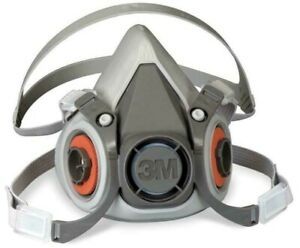 6000 Series Half Mask Reusable Respirators, Without Filters
