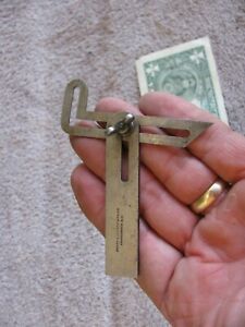 Brown &amp; Sharpe USA universal bevel machinist  tools tool 3&#034; handle