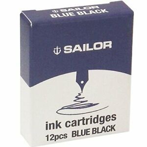 SAILOR Pen fountain pen cartridge ink Gentle Blue Black 13-0402-144