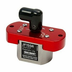MAG-Mate JF155R on/Off Fixture Magnet with Flange 155 lb. Lift 155 lb. Load C...