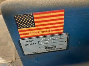 Quincy Vertical 20 HP 230/460 Volt with Hankison Air Dryer