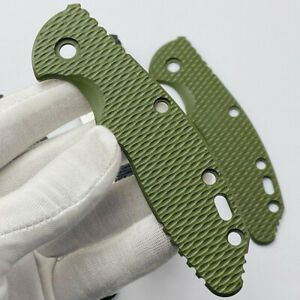 G10 Composite Tool Handle Grips Patch For Rick Hinder knives xm18 3.5