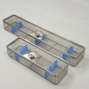 Stainless Steel Wire Endoscope Disinfection Cage Box High Temperature Plasma