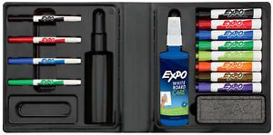 EXPO Low Odor Dry Erase Marker Kit, Assorted Colors, Set of 14