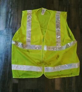 Iron Horse Hi Vis Safety Vest Green Men&#039;s 3XL