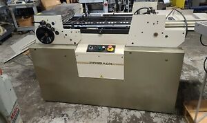 Rosback 220SR High Speed System for Perfing, Scoring, &amp; Slitting