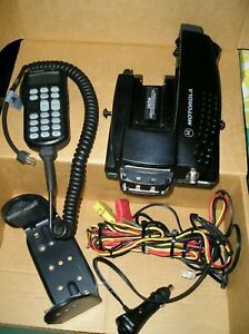 Motorola NTN8560F XTS/MTP Vehicular Adapter w/ Mic  PLN7737B