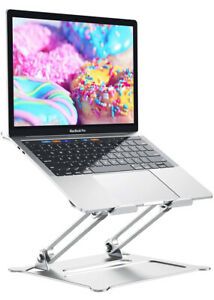 FURNINXS Laptop Stand for Desk, Adjustable Holder Ergonomic Portable...