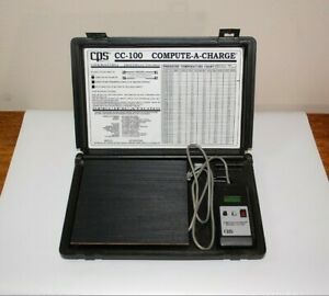 CPS CC100 Compute A Charge HVAC Refrigerant Scale-Freon Scale