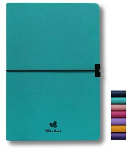 YRL Best Writing Journal Notebook, College Ruled/Lined, A5 Size, 5.8x8.3&#034;, Fine