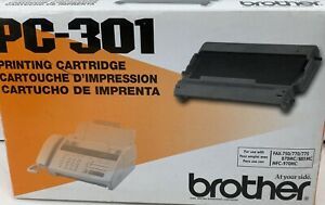 NEW Genuine OEM Brother PC-301 Fax Printing Cartridge
