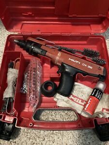 HILTI DX36 Powder Actuated Tool With Case And Accessories