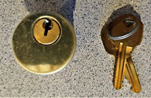 Acrolok 1 1/8&#034; Mortise Lock Cylinder 4 Locks w/Keys New In Box